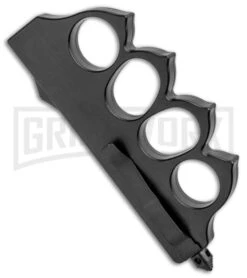 Atomic 1918 Black OTF Automatic Knuckle Knife - Dagger Two-Tone 9 Atomic 1918 Black OTF Automatic Knuckle Knife - Dagger Two-Tone -Grindworx 1918 Black OTF Auto Dagger TT GX 33971 jr side large