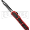Atomic Slim Dagger Red D/A OTF Automatic Knife - Dagger Black 2 Atomic Slim Dagger Red D/A OTF Automatic Knife - Dagger Black -Grindworx Atomic DA Dagger OTF Automatic Knife Red 3 td large