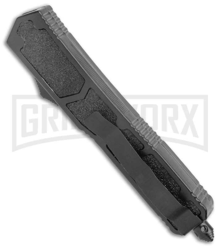 Atomic Slim Dagger Black OTF Automatic Knife - Two Tone Plain 5 Atomic Slim Dagger Black OTF Automatic Knife - Two Tone Plain - Image 3