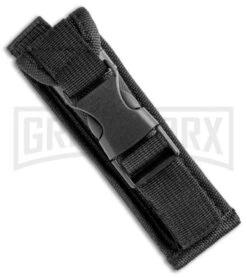 Atomic Slim Dagger Silver OTF Automatic Knife - Two Tone Plain 9 Atomic Slim Dagger Silver OTF Automatic Knife - Two Tone Plain -Grindworx Atomic Dagger Silver OTF Auto TT GX 35019 jr sheath large