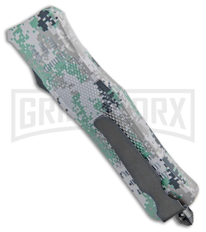 Atomic Defender Large OTF Automatic Knife Gray Digi Camo - Two Tone Drop Point 5 Atomic Defender Large OTF Automatic Knife Gray Digi Camo - Two Tone Drop Point - Image 3