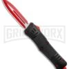 Atomic Defender Large OTF Automatic Knife Black - Red Two Tone Dagger 2 Atomic Defender Large OTF Automatic Knife Black - Red Two Tone Dagger -Grindworx Atomic Defender Dagger Red Black OTF Auto Red Plain GX 34294 jr large