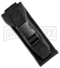 Atomic Defender Large OTF Automatic Knife Black - Red Two Tone Dagger -Grindworx Atomic Defender Dagger Red Black OTF Auto Red Plain GX 34294 jr sheath large