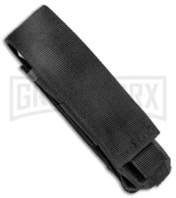 Atomic Defender Large Drop Point Black OTF Automatic Knife (3.875" Damascus) 10 Atomic Defender Large Drop Point Black OTF Automatic Knife (3.875" Damascus) -Grindworx Atomic Defender Large DP Black OTF Auto Damascus GX 37424 jr sheath large