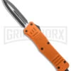 Atomic Defender Large OTF Automatic Knife Orange - Two Tone Dagger -Grindworx Atomic Defender Large OTF Auto Orange Dagger TT GX 38537 jr large