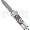Atomic Defender Large OTF Automatic Knife Pin Up Green - Serr Damascus Dagger 1 Atomic Defender Large OTF Automatic Knife Pin Up Green - Serr Damascus Dagger -Grindworx Atomic Defender Large OTF Auto Pin Up Tan Serr Damascus Dagger GX 37340 jr large