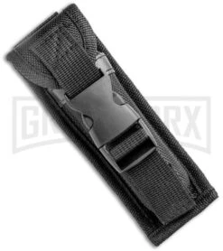 Atomic Defender Large OTF Automatic Knife Punisher Black - Serr Two Tone Dagger -Grindworx Atomic Defender Large OTF Auto Punisher Black TT Dagger Serr GX 35949 jr sheath large