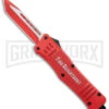 Atomic Defender Large Red OTF Automatic Knife Fire Dept. - Tanto Red Two Tone 1 Atomic Defender Large Red OTF Automatic Knife Fire Dept. - Tanto Red Two Tone -Grindworx Atomic Defender Large OTF Auto Red Fire Department Red TT Tanto GX 39326 jr large