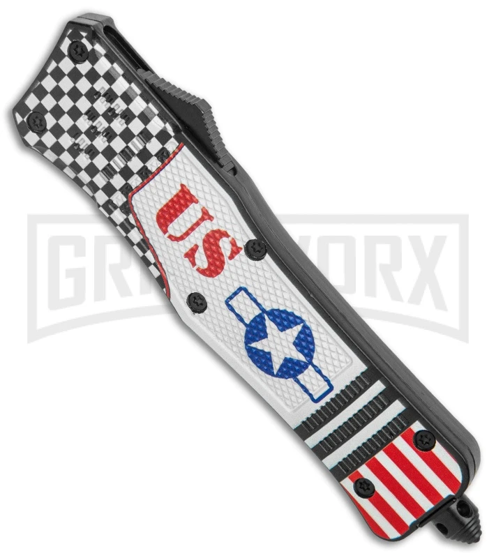 Atomic Defender Large OTF Automatic Knife U.S. - Two Tone Dagger 4 Atomic Defender Large OTF Automatic Knife U.S. - Two Tone Dagger - Image 2