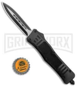 Atomic Defender Medium OTF Automatic Knife Black - Two Tone Dagger 11 Atomic Defender Medium OTF Automatic Knife Black - Two Tone Dagger -Grindworx Atomic Defender Medium OTF Auto Black TT Dagger GX 37396 jr bottlecap large