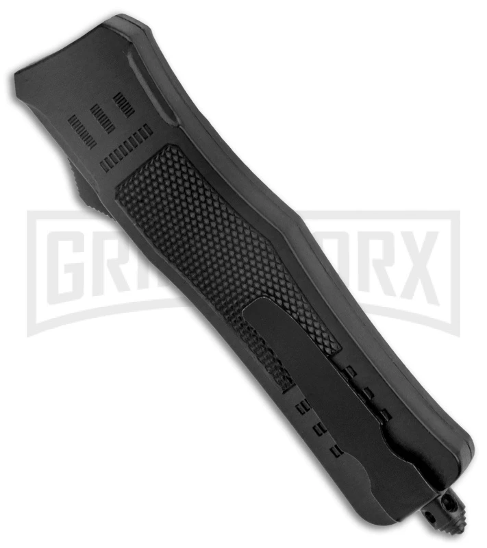 Atomic Defender Medium OTF Automatic Knife Black - Two Tone Dagger 5 Atomic Defender Medium OTF Automatic Knife Black - Two Tone Dagger - Image 3