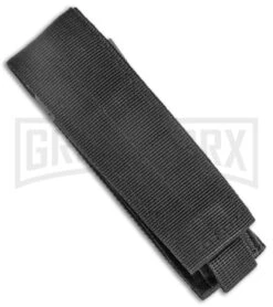 Atomic Defender Medium OTF Automatic Knife Dark Green - Two Tone Drop Point -Grindworx Atomic Defender Medium OTF Auto Dark Green TT DP GX 38389 jr sheath large