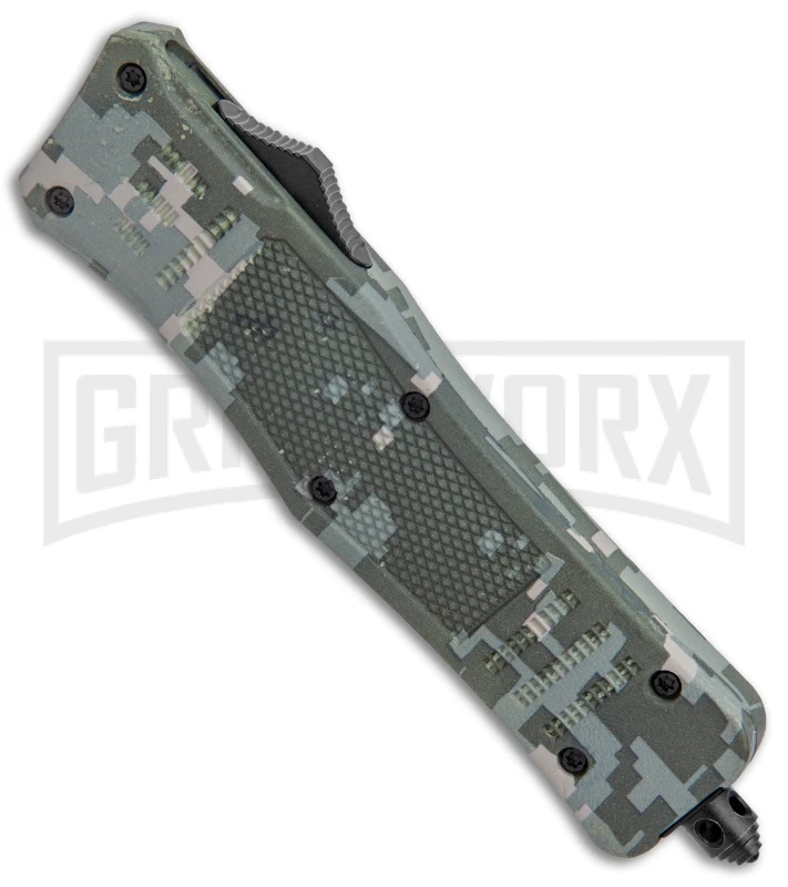 Atomic Defender Medium OTF Automatic Knife Digi Camo - Dagger Two Tone 4 Atomic Defender Medium OTF Automatic Knife Digi Camo - Dagger Two Tone - Image 2