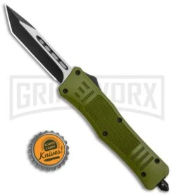 Atomic Defender Medium OTF Automatic Knife OD Green - Plain Two Tone Tanto 11 Atomic Defender Medium OTF Automatic Knife OD Green - Plain Two Tone Tanto -Grindworx Atomic Defender Medium OTF Auto OD Green TT Tanto GX 37217 jr bottlecap large
