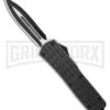 Atomic Defender Medium OTF Automatic Knife Triangle Black - Two Tone Dagger -Grindworx Atomic Defender Medium OTF Automatic Knife Dark Red Two Tone Dagger GX 36510 LS large