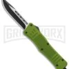Atomic Defender Medium OTF Automatic Knife OD Green - Plain Two Tone Drop Point 1 Atomic Defender Medium OTF Automatic Knife OD Green - Plain Two Tone Drop Point -Grindworx Atomic Defender OD Green OTF Auto DP TT GX 36395 jr 2 large