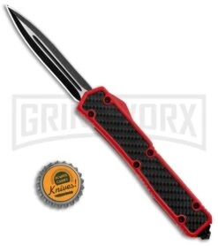 Atomic Slim Dagger Red D/A OTF Sim Carbon Fiber - Dagger Plain 11 Atomic Slim Dagger Red D/A OTF Sim Carbon Fiber - Dagger Plain -Grindworx Atomic Defender Red DA OTF Sim CF Dagger Plain GX 34179 jr bottlecap large