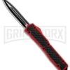 Atomic Slim Dagger Red D/A OTF Sim Carbon Fiber - Dagger Plain -Grindworx Atomic Defender Red DA OTF Sim CF Dagger Plain GX 34179 jr large