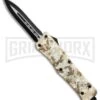 Atomic Defender Large OTF Automatic Knife Sand Digi Camo - Two Tone Dagger 2 Atomic Defender Large OTF Automatic Knife Sand Digi Camo - Two Tone Dagger -Grindworx Atomic Defender dagger tan camo two tone plain BP 19369 er large