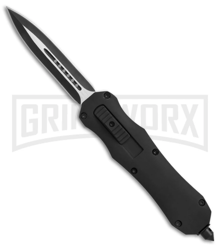 Atomic FL D/A OTF Automatic Knife - Dagger Black Plain 3 Atomic FL D/A OTF Automatic Knife - Dagger Black Plain