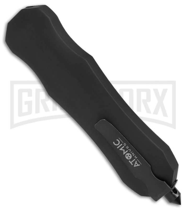 Atomic FL D/A OTF Automatic Knife - Dagger Black Plain 4 Atomic FL D/A OTF Automatic Knife - Dagger Black Plain - Image 2