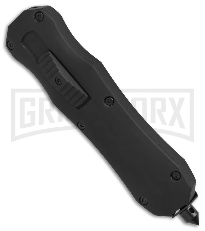 Atomic FL D/A OTF Automatic Knife - Dagger Black Plain 5 Atomic FL D/A OTF Automatic Knife - Dagger Black Plain - Image 3