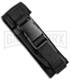 Atomic Lance Tanto Black OTF Automatic Knife - Two Tone Plain 9 Atomic Lance Tanto Black OTF Automatic Knife - Two Tone Plain -Grindworx Atomic Lance Tanto Black TT WNS IT M11 BP 19197 jr sheath large