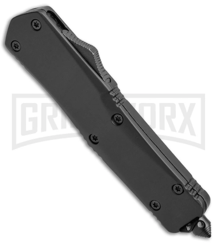 Atomic Lance Tanto Black OTF Automatic Knife - Two Tone Plain 4 Atomic Lance Tanto Black OTF Automatic Knife - Two Tone Plain - Image 2