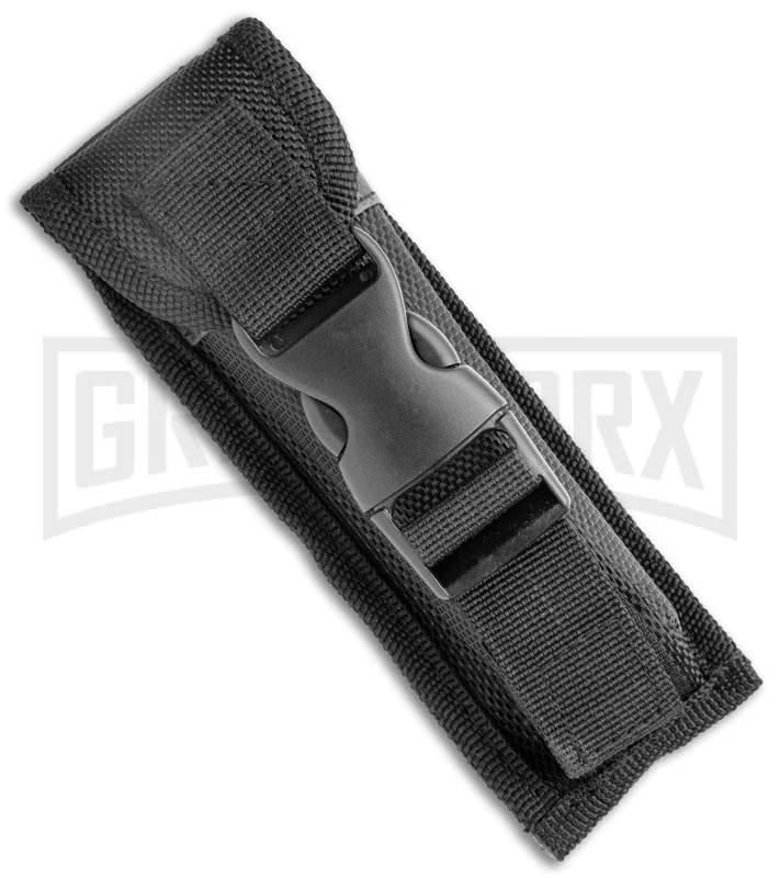 Atomic Defender Large OTF Automatic Knife OD Green - Serr Two Tone Drop Point 6 Atomic Defender Large OTF Automatic Knife OD Green - Serr Two Tone Drop Point - Image 4