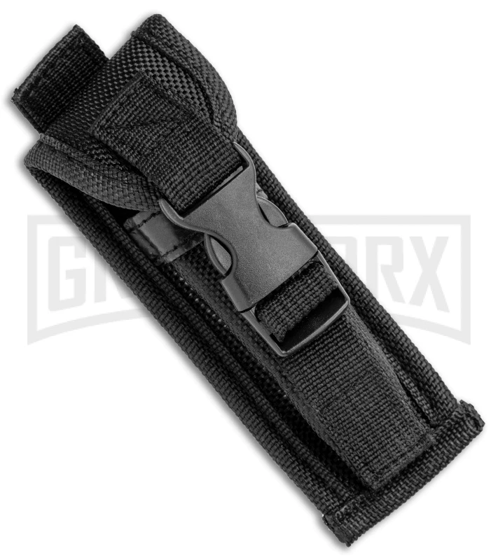 Atomic Defender Mini OTF Automatic Knife Black - Satin Drop Point 6 Atomic Defender Mini OTF Automatic Knife Black - Satin Drop Point - Image 4