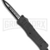 Atomic Defender Mini OTF Automatic Knife Black - Two Tone Dagger -Grindworx Atomic Mini Defender Defender Dagger Black OTF TT Plain WNS IT M107 BP 19744 jr large