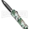 Rumble Camo D/A OTF Automatic Knife - Dagger Two Tone -Grindworx Atomic Rumble Camo OTF Automatic Knife Dagger Two Tone GX 35609 LS large