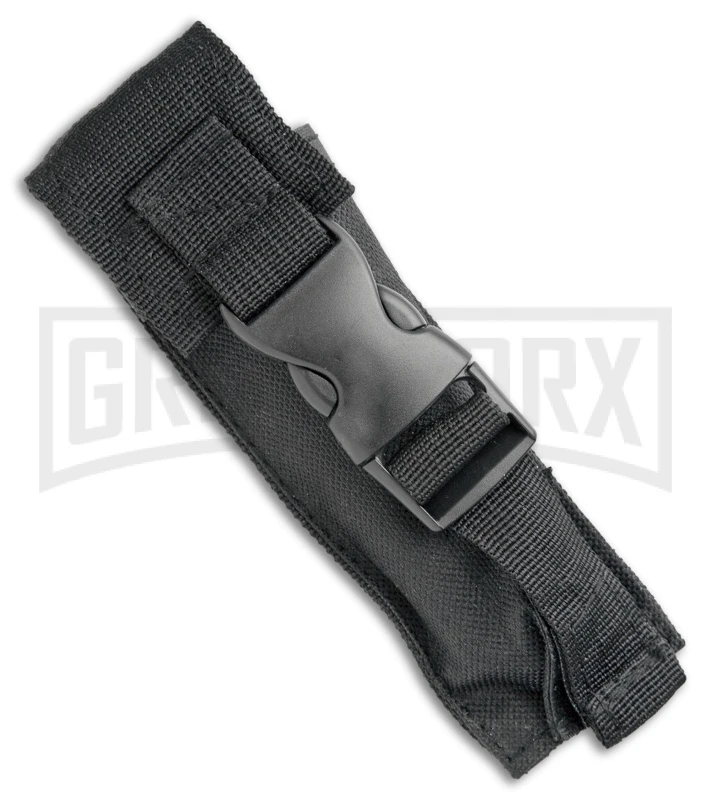 Atomic Shield Large Dagger Black OTF Automatic Knife - Two Tone Plain 6 Atomic Shield Large Dagger Black OTF Automatic Knife - Two Tone Plain - Image 4