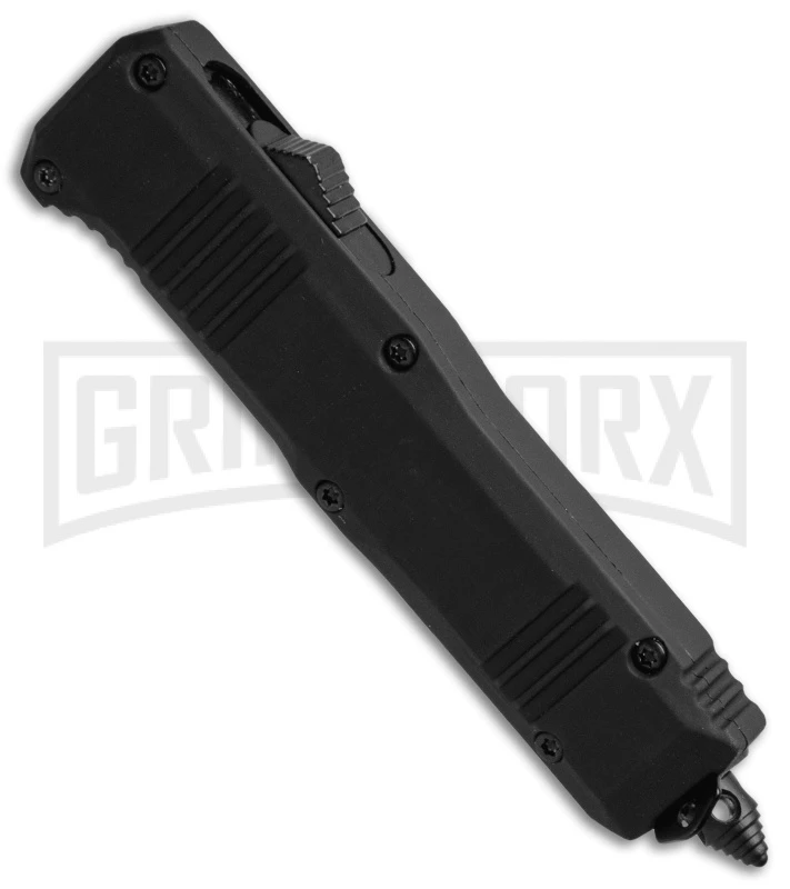 Atomic Shield Dagger Black OTF Automatic Knife - Plain 4 Atomic Shield Dagger Black OTF Automatic Knife - Plain - Image 2