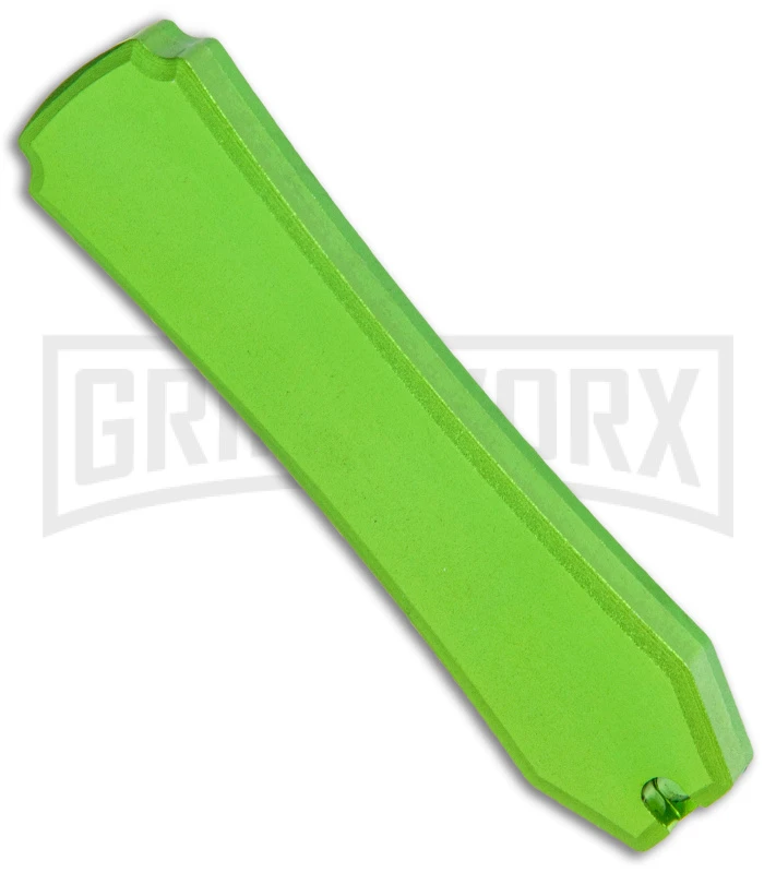 Coffin Blaster Metallic Green DA/OTF Automatic Knife - Black Plain 5 Coffin Blaster Metallic Green DA/OTF Automatic Knife - Black Plain - Image 3