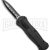 Coffin Blaster Tactical Black DA/OTF Automatic Knife - Dagg Two-Tone 1 Coffin Blaster Tactical Black DA/OTF Automatic Knife - Dagg Two-Tone -Grindworx Coffin Blaster Tactical Black DA OTF Auto Dagger TT GX 37877 jr large