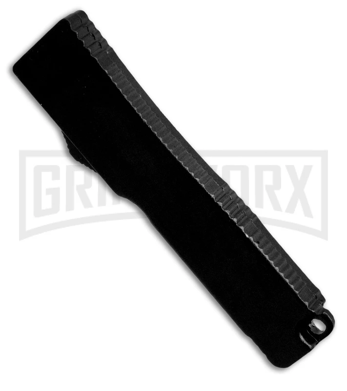Firecracker Mini Black D/A OTF Automatic Knife - Two Tone Plain 5 Firecracker Mini Black D/A OTF Automatic Knife - Two Tone Plain - Image 3