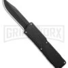 Lightning Black D/A OTF Automatic Knife - Clip Point Black 2 Lightning Black D/A OTF Automatic Knife - Clip Point Black -Grindworx Lightning Black DA OTF AK Clip Point Black GX 42239 td large