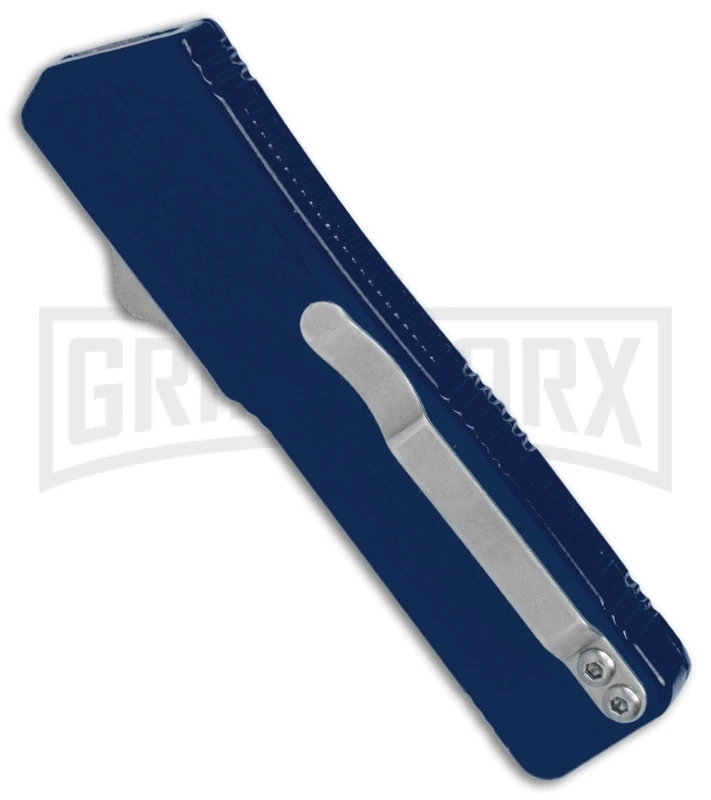 Lightning Blue D/A OTF Automatic Knife - Black Dagger 4 Lightning Blue D/A OTF Automatic Knife - Black Dagger - Image 2