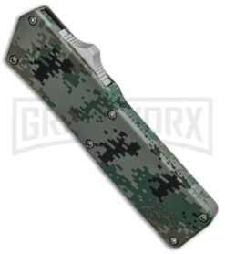 Lightning Digi Camo D/A OTF Automatic Knife - Satin Serr 7 Lightning Digi Camo D/A OTF Automatic Knife - Satin Serr -Grindworx Lightning Digi Camo DA OTF Auto Satin Serr GX 33332 jr spine large
