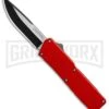 Lightning Red D/A OTF Automatic Knife - Two-Tone Plain 4TH18 1 Lightning Red D/A OTF Automatic Knife - Two-Tone Plain 4TH18 -Grindworx Lightning Red DA Two Tone Plain BP 30347 er large