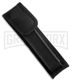 Mago 11" Sidewinder Italian Stiletto OTF Automatic Knife - Satin Dagger AUS 8 10 Mago 11" Sidewinder Italian Stiletto OTF Automatic Knife - Satin Dagger AUS 8 -Grindworx Mago 11in Sidewinder Italian Stiletto OTF Auto Satin Dagger GX 35130 jr sheath large