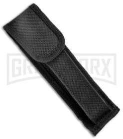 Mago Italian Stiletto OTF Auto White Marble/Black Bolsters Dagger W/ Clip -Grindworx Mago 11in White Marble Italian Stiletto OTF Auto Black Bolsters Satin Dagger GX 37601 jr sheath large