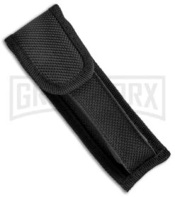 Mago 9" Diamondback Italian Dagger OTF Automatic Knife - Satin Plain -Grindworx Mago 9in Diamondback Italian Dagger OTF Auto Satin GX 37089 jr sheath large