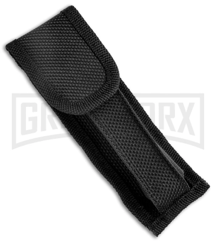 Mago 9" Sidewinder Italian Stiletto OTF Auto Knife Black - Bayonet Satin Plain 6 Mago 9" Sidewinder Italian Stiletto OTF Auto Knife Black - Bayonet Satin Plain - Image 4