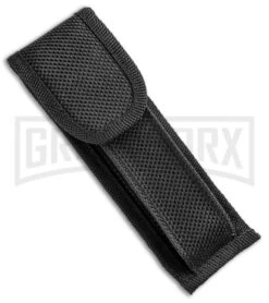 Mago 9" White Marble Italian Stiletto OTF Auto Bayo - Satin Plain -Grindworx Mago 9in White Marble Italian Stiletto OTF Auto Satin GX 33810 jr case large