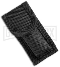 Mago 4.75" Mini Stiletto OTF Automatic Knife - Black Marble -Grindworx Mago Mini OTF Stiletto Black GX 34270 jr sheath large