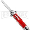 Mago 4.75" Mini Stiletto OTF Automatic Knife - Red -Grindworx Mago Mini Stiletto OTF Auto Red GX 34296 jr large