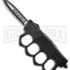 OTF Automatic Knuckle Knife - Dagger Two-Tone 2 OTF Automatic Knuckle Knife - Dagger Two-Tone -Grindworx OTF Auto Knuckle Dagger TT GX 36265 jr large