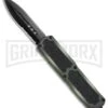 Titan Camo D/A OTF Automatic Knife - Dagger Black Serrated 1 Titan Camo D/A OTF Automatic Knife - Dagger Black Serrated -Grindworx Titan DA OTF Camo Dagger Black Serr BP 20270 jr large